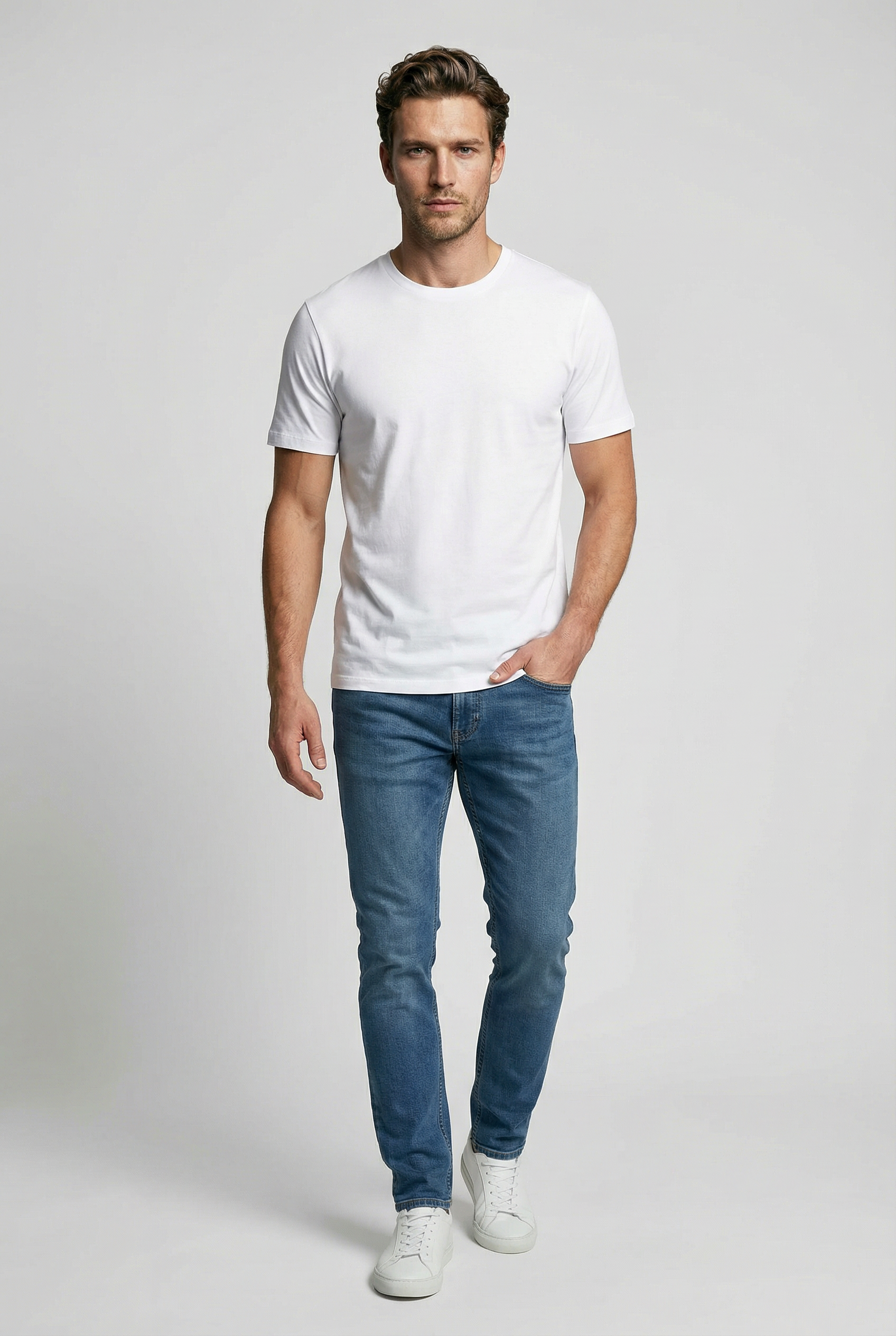 Trueman Regular Fit T-Shirt - White