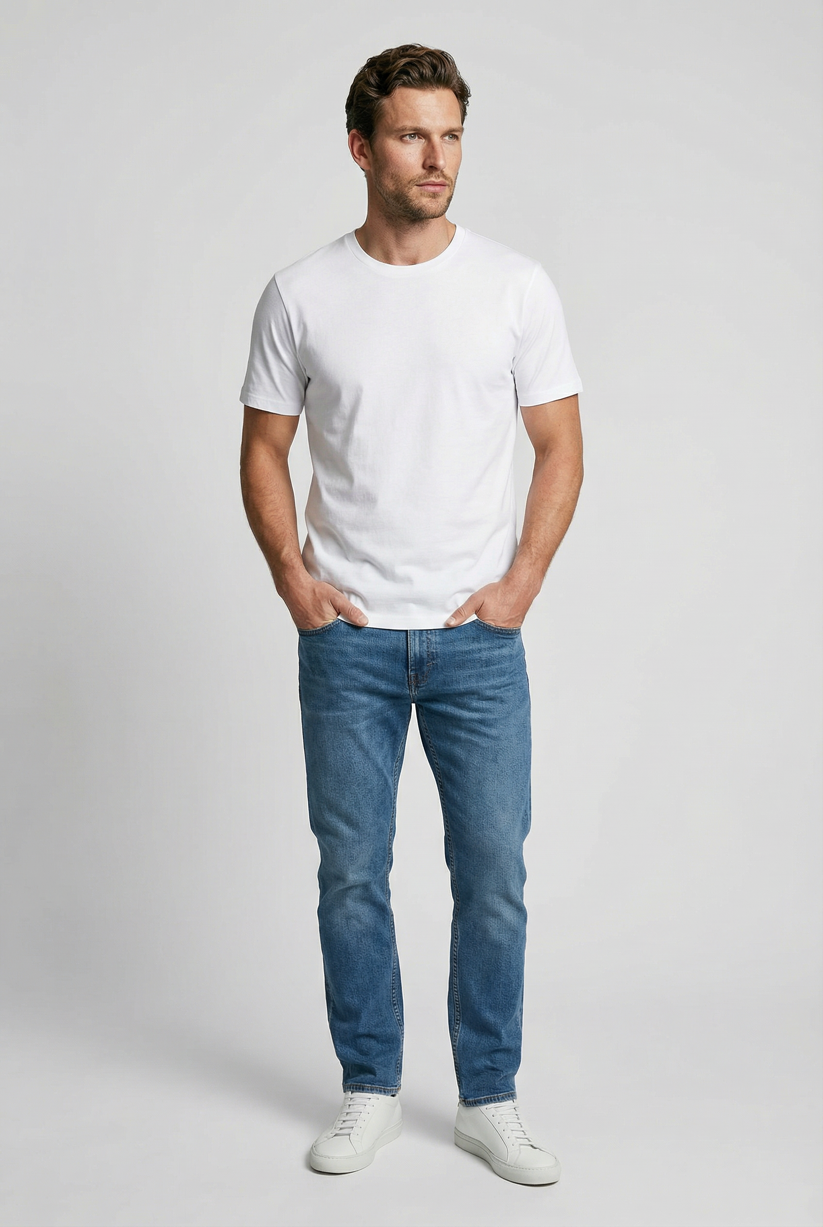 Trueman Regular Fit T-Shirt - White