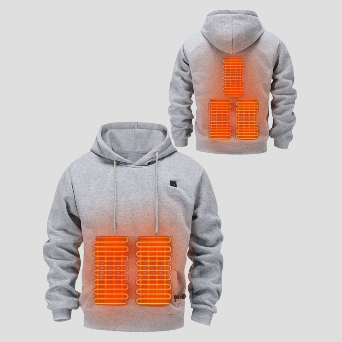 5 Area Pullover Heated Hoodie