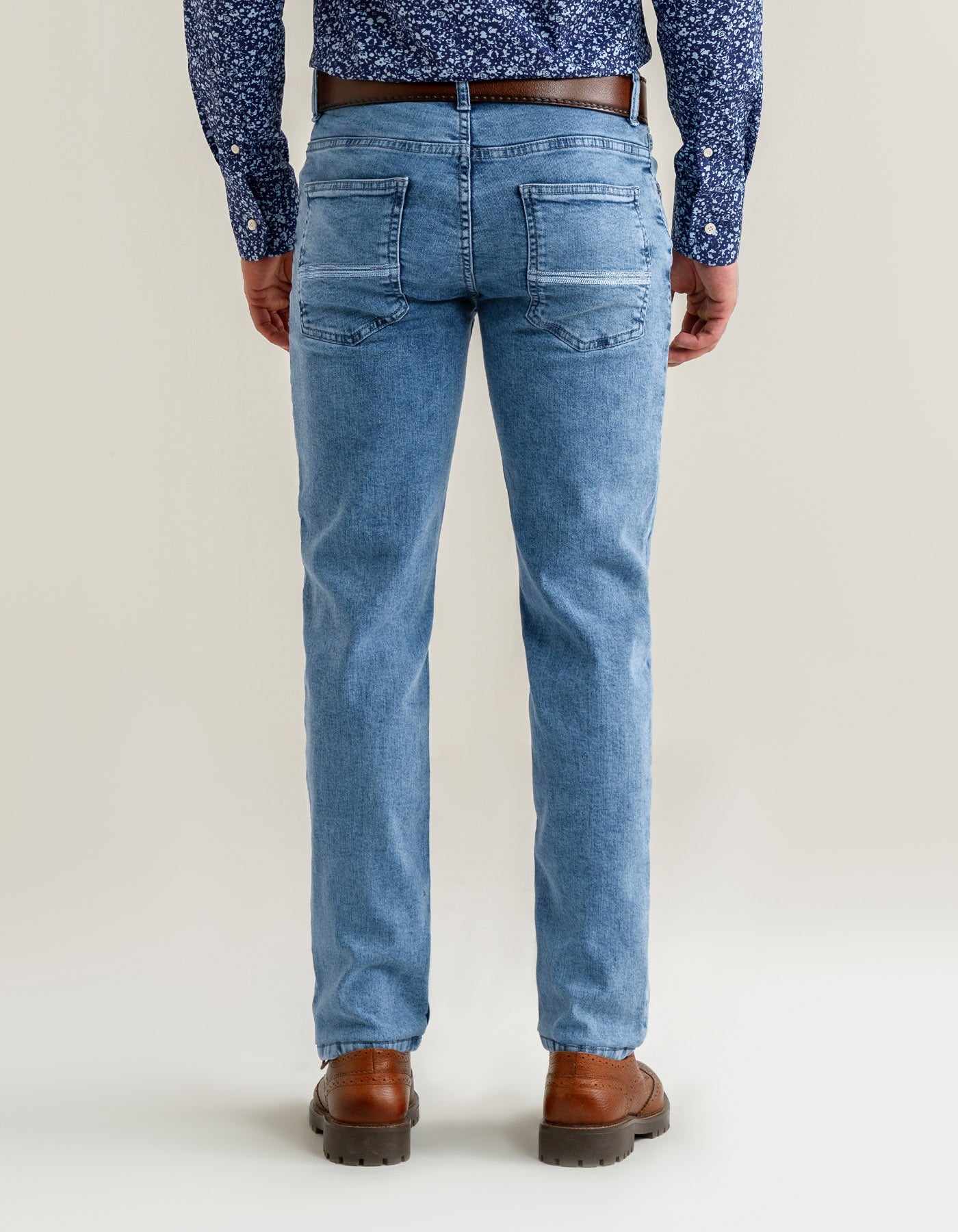 Smart Fit Light Blue Denim Jeans