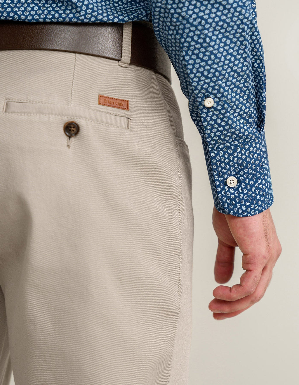 Stone Colour Denim Jeans