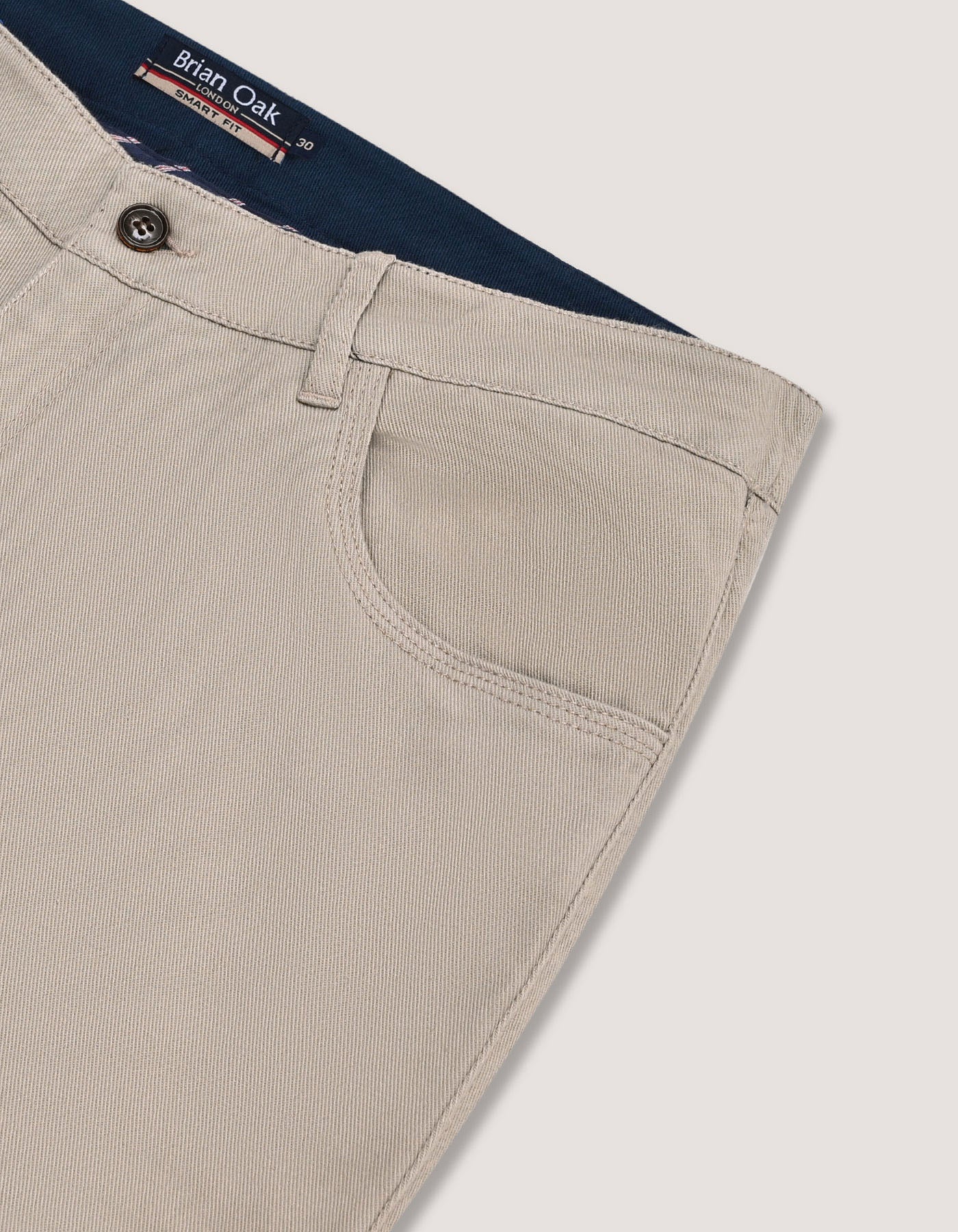 Stone Colour Denim Jeans