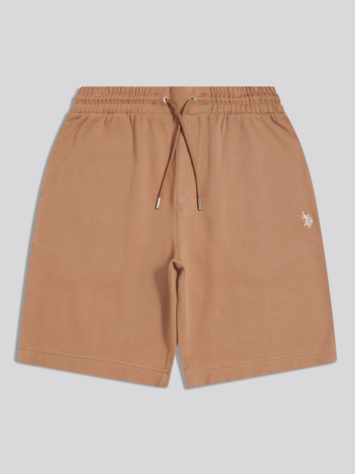 Mens Twill Texture Jersey Short Burro