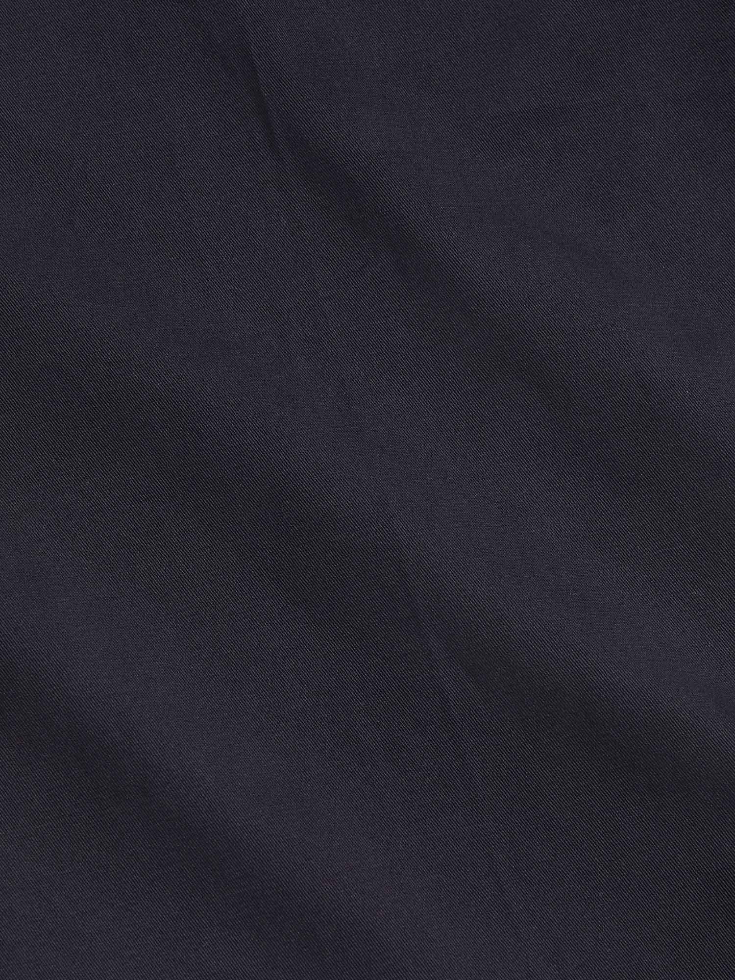 Stretch Cotton Trouser in Dark Sapphire Navy