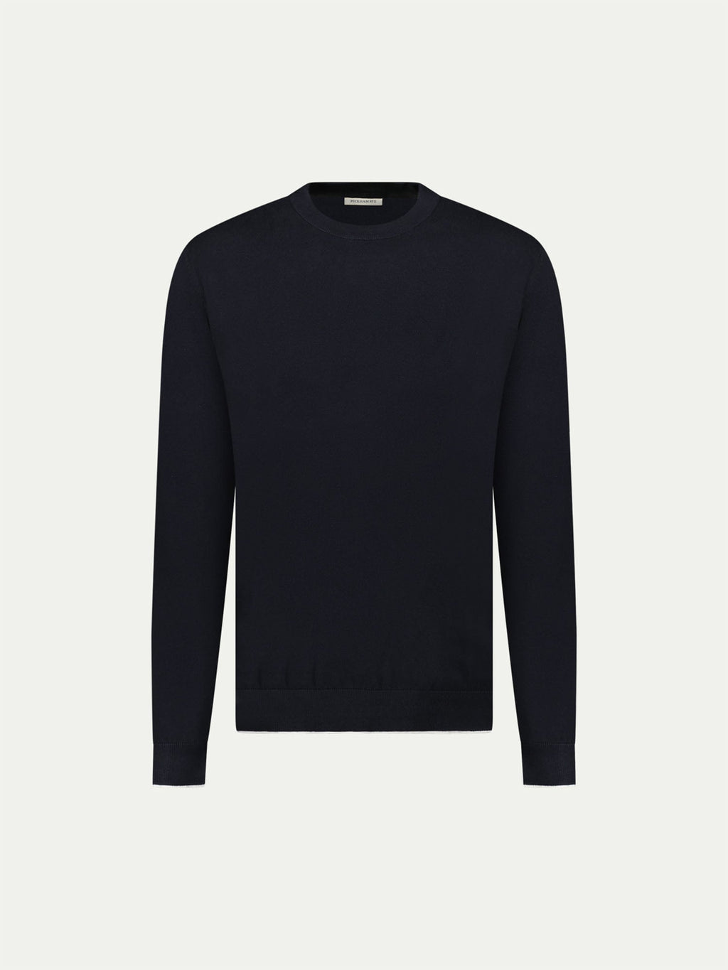 Jersey Knit Crew in Black