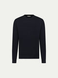 Jersey Knit Crew in Black