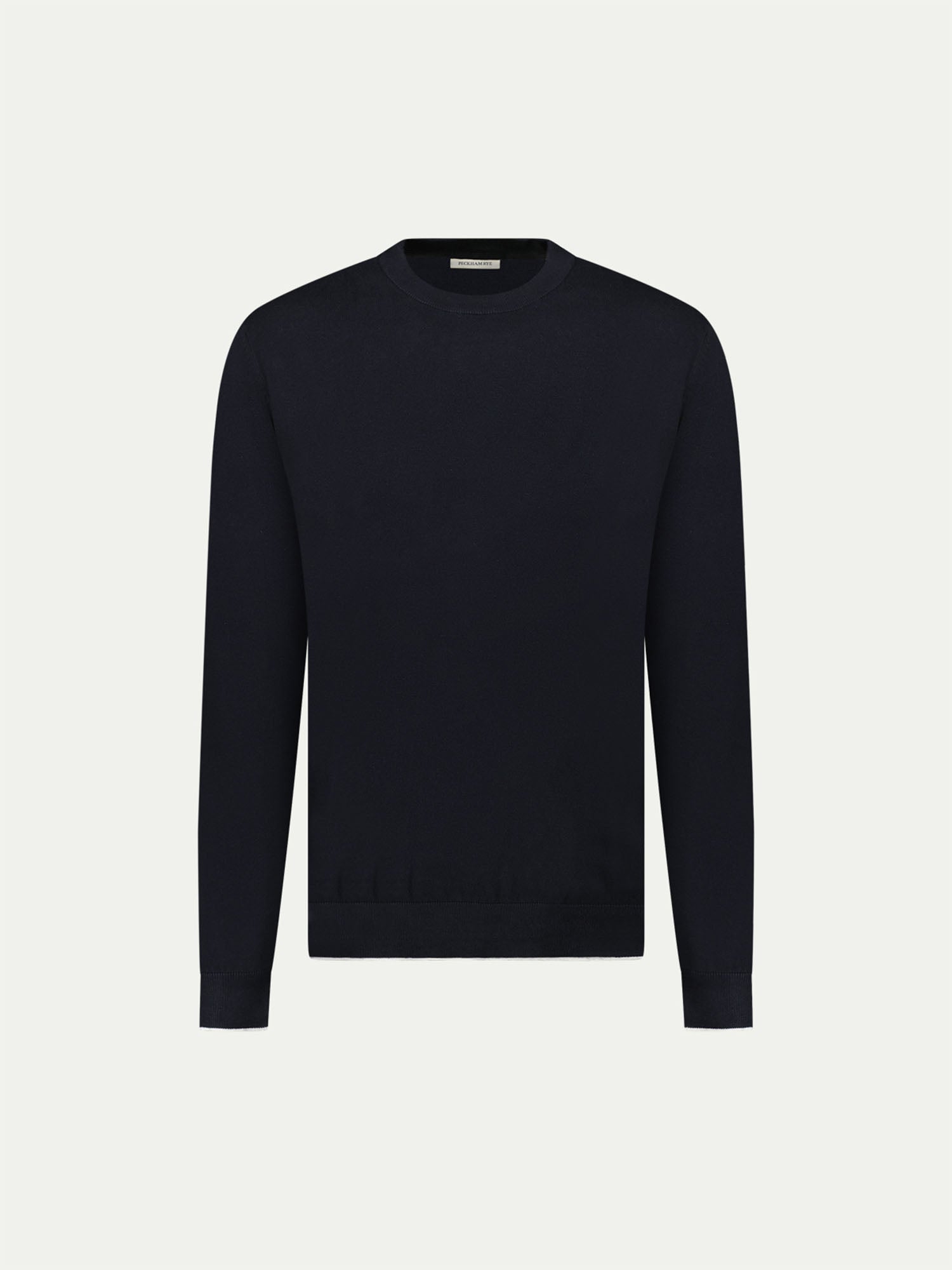 Jersey Knit Crew in Black