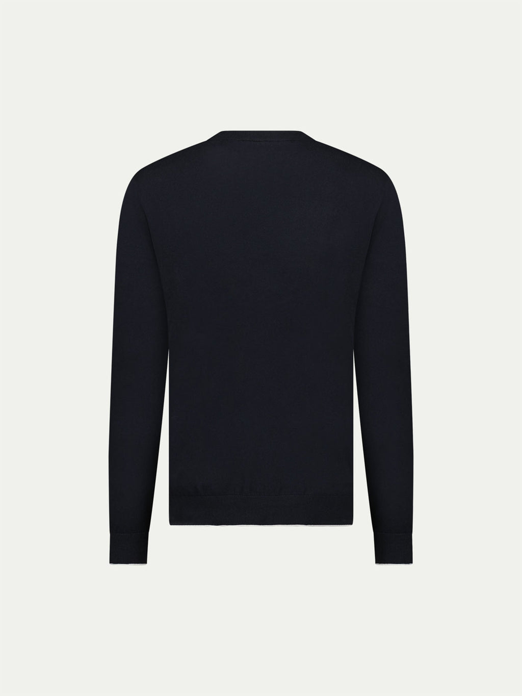 Jersey Knit Crew in Black