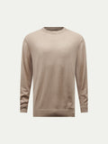 Jersey Knit Crew in Simply Taupe