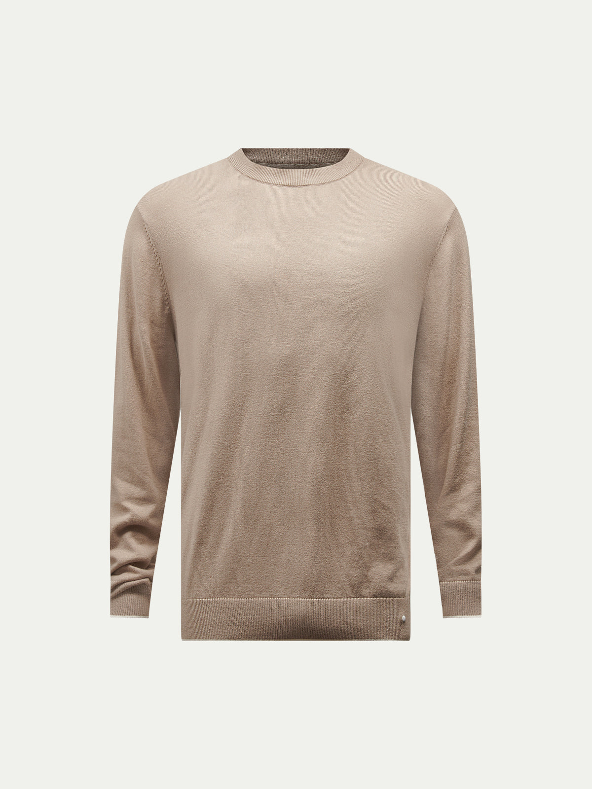 Jersey Knit Crew in Simply Taupe