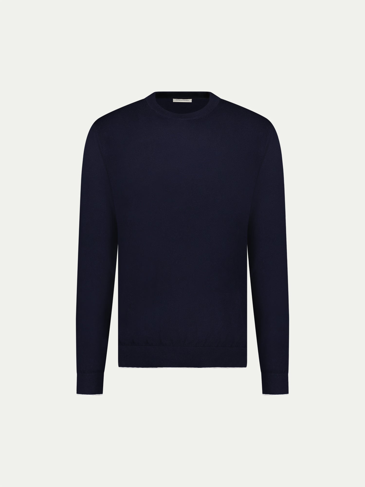 Jersey Knit Crew in Dark Sapphire Navy