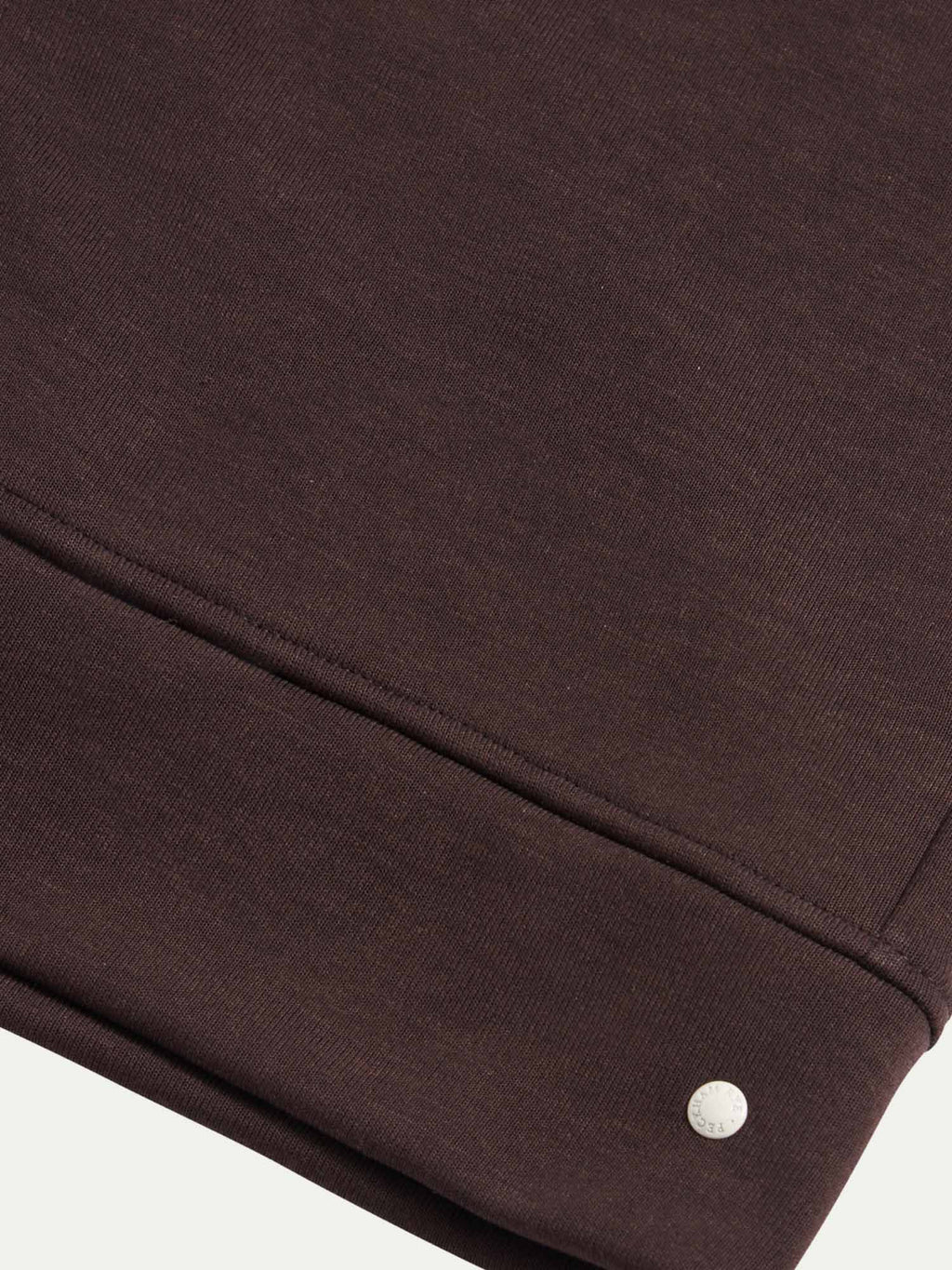 Jersey Interlock Zip Funnel Sweat in Java