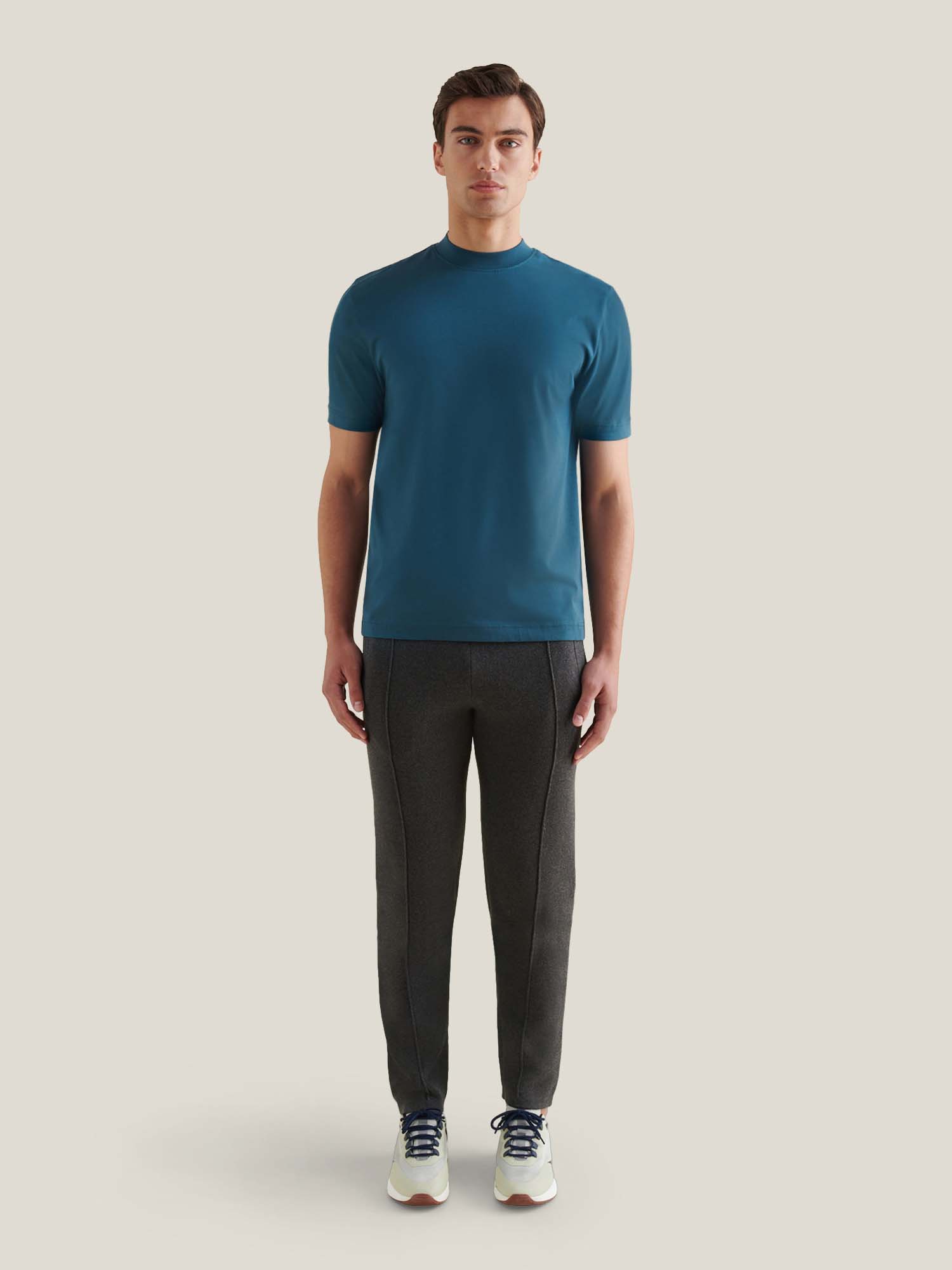 Mercerised Cotton T-Shirt Stargazer