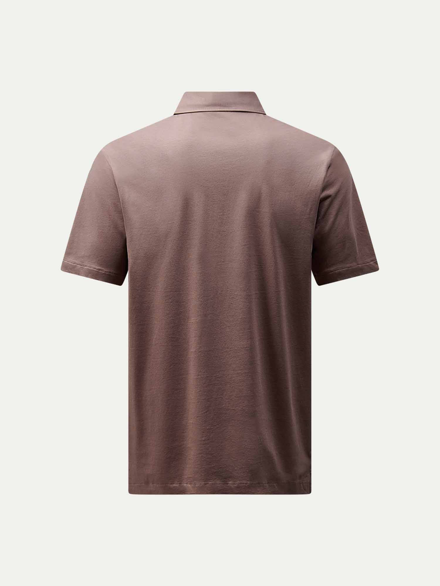 Mercerised Cotton Polo Shirt Iron
