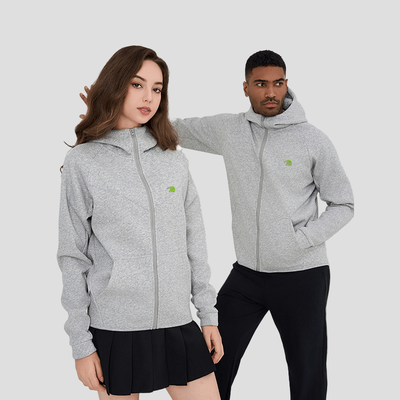 Sports Zip Up Hoodie