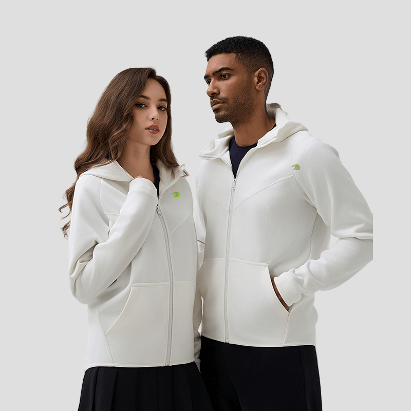 Sports Zip Up Hoodie